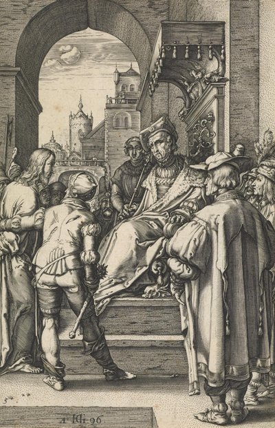 Christ before Pilate by Hendrik Goltzius